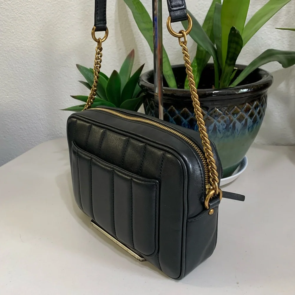 ๐๐ TORY BURCH Crossbody Black Leather Bag - Picture 4 of 14